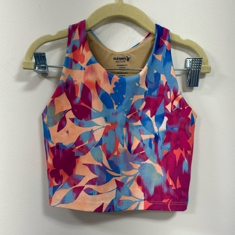 Girls Sports Bra/Gym Top Size Small 6 To 7 - Picture 1 of 3